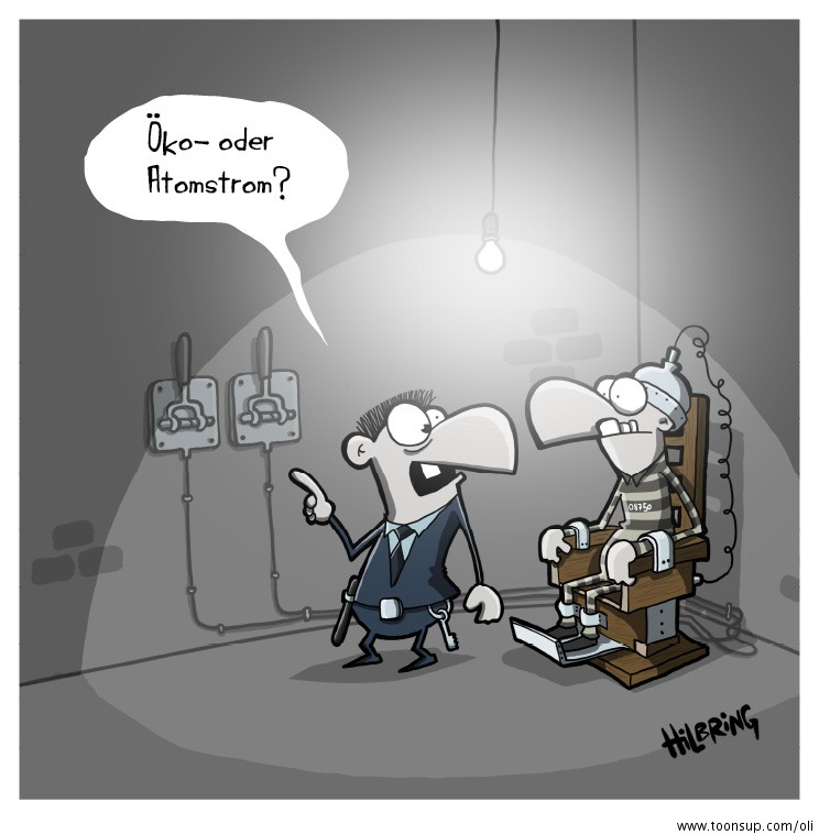Cartoon: Stromanbieter 1