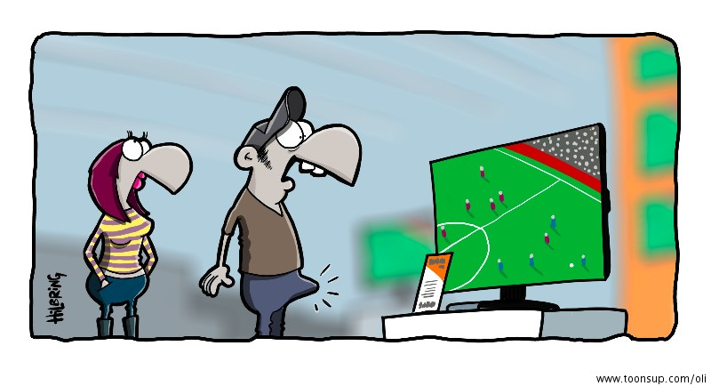 Cartoon: Neulich im Media Markt 1