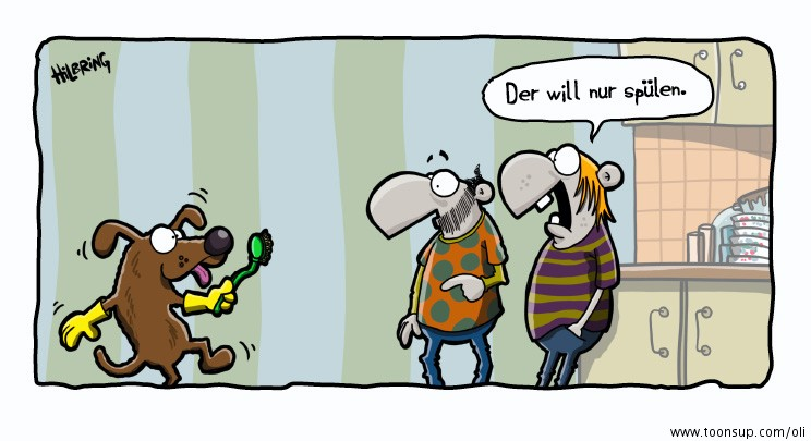 Cartoon: Ingos Hund 1