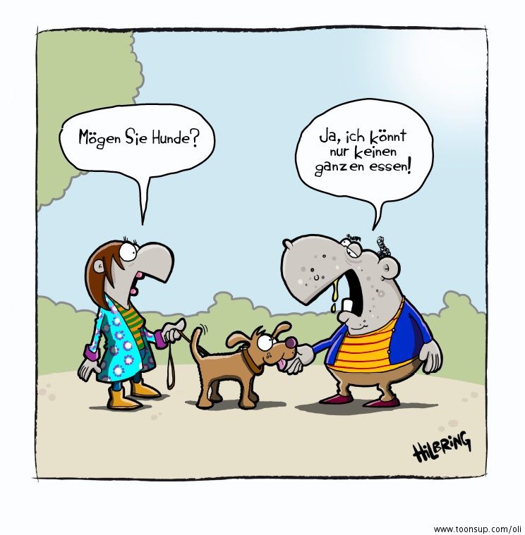 Cartoon: Hundefreund! 1