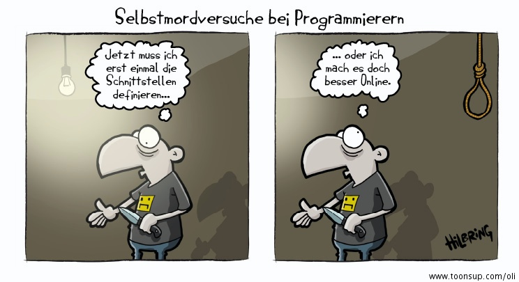 Cartoon: Suicid 2.0 1
