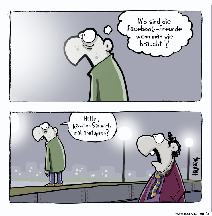 Cartoon: Facebook 1