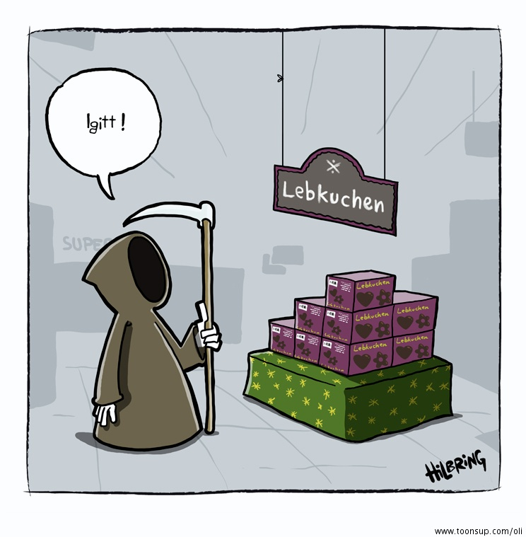 Cartoon: Neulich im supermarkt 1