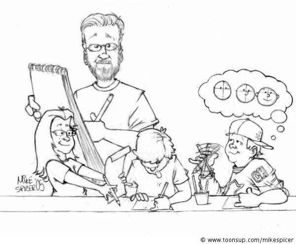 Cartoon: 'Cartoon Workshop' 1
