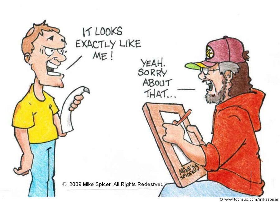 Illustration: 'Caricaturists Truths  pt 2 ' 1