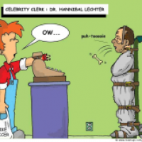 Celebrity Clerk : Doctor Hannibal Lechter