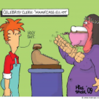 Celebrity Clerk: 'Mama' Cass Elliot