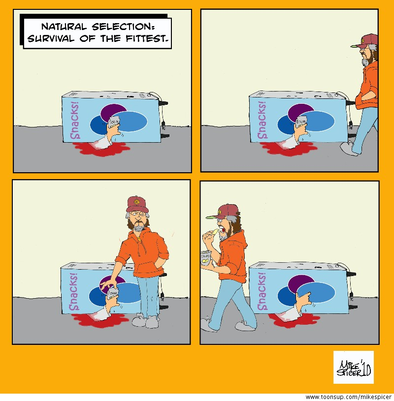 Comic: 'Natural Selection' 1