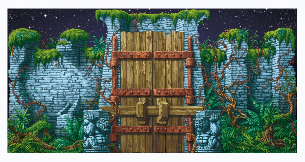 Illustration: Tharzan Bühnenbild 1