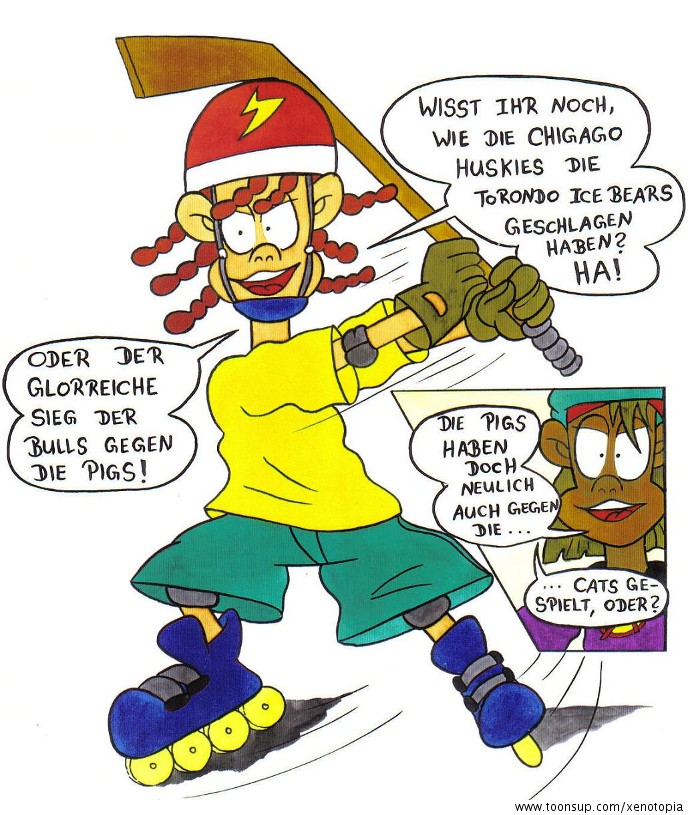 Comic: Tierische Mannschaften 1