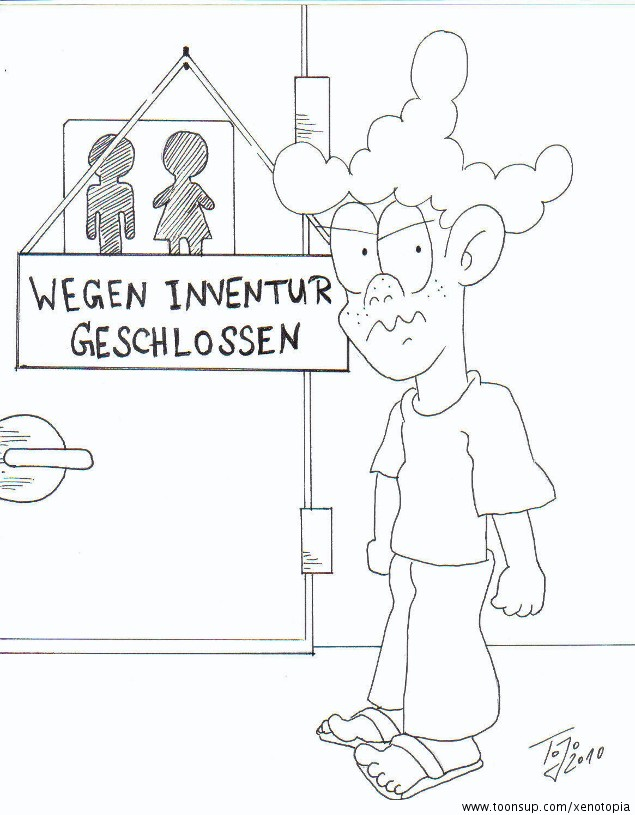 Cartoon: Inventur 1