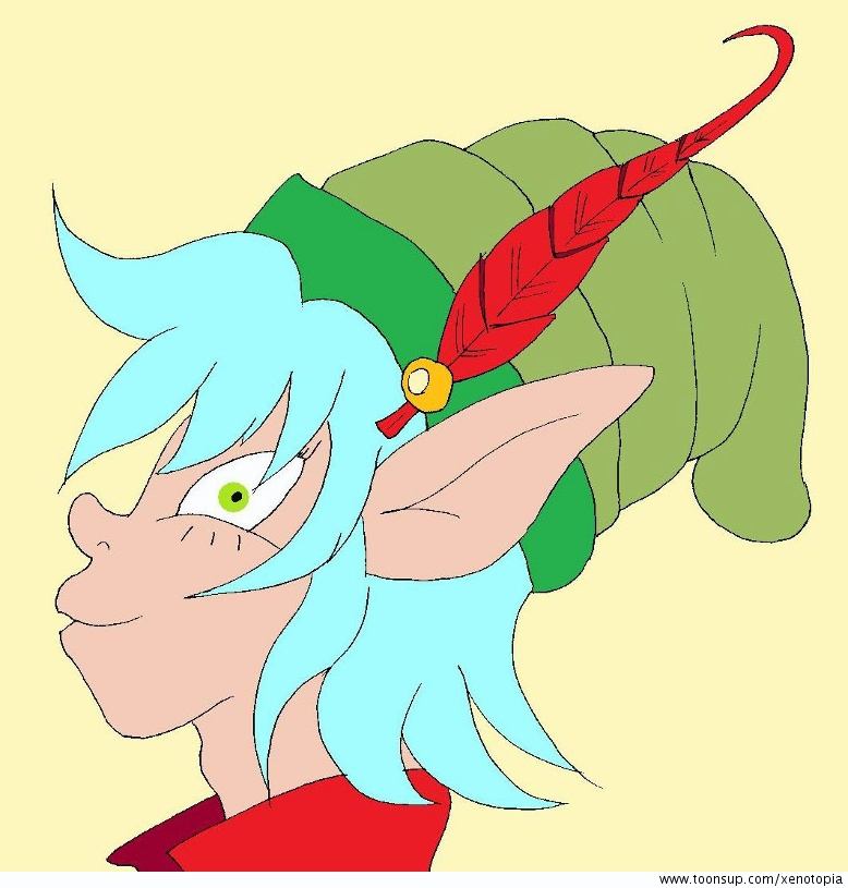 Caricature: Elf Flame 1