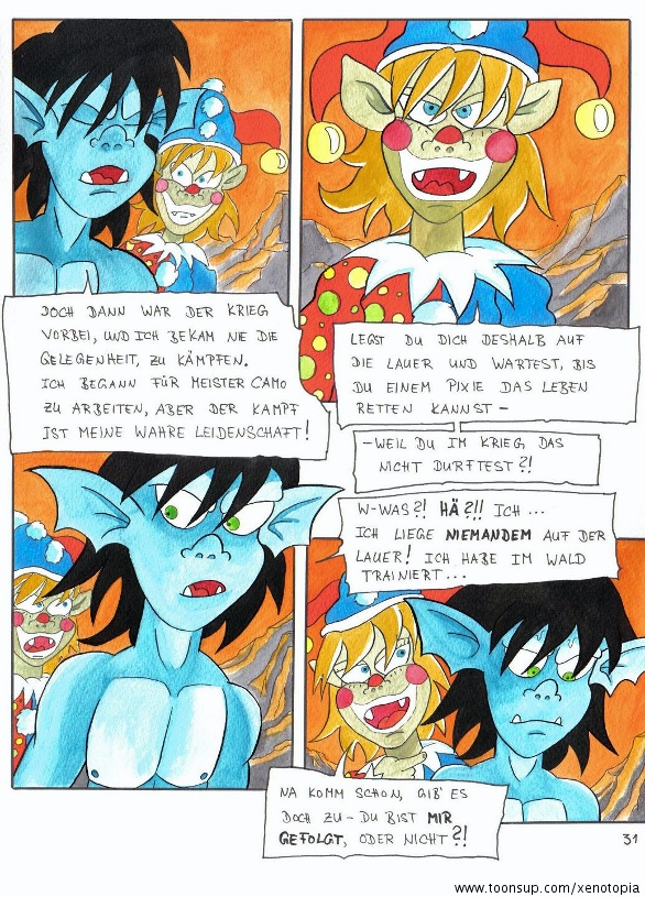 Comic: Wegen dem Krieg ... - Glitter-Leseprobe 3 3