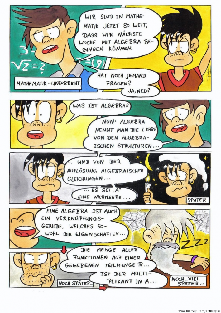 Comic: Mathematik 1