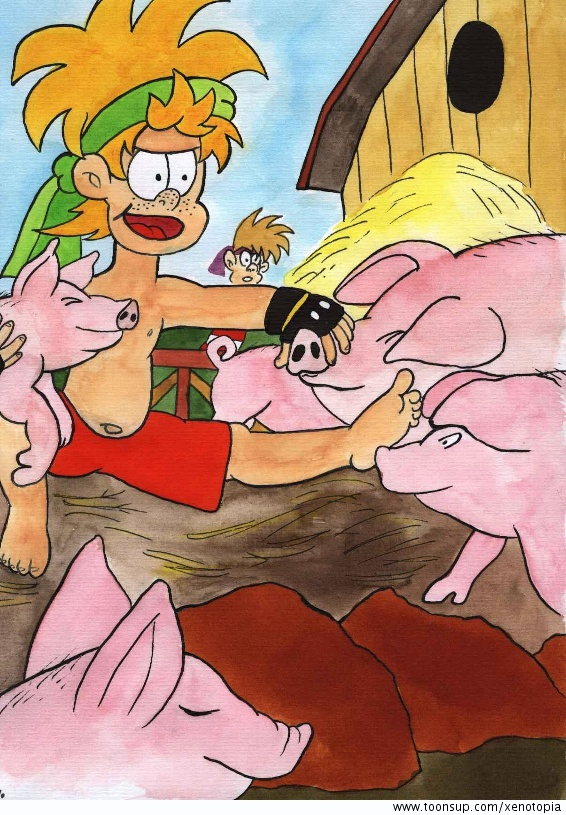 Cartoon: Patrick' Ferienjob 5