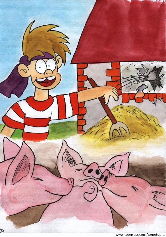 Cartoon: Patrick' Ferienjob 8