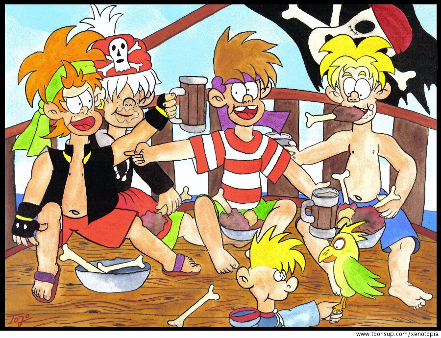 Illustration: Das große Fressen! 1