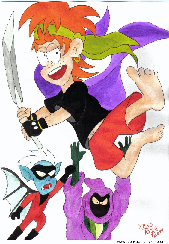 Concept Art / Character Design: Angriff der Superhelden! 1