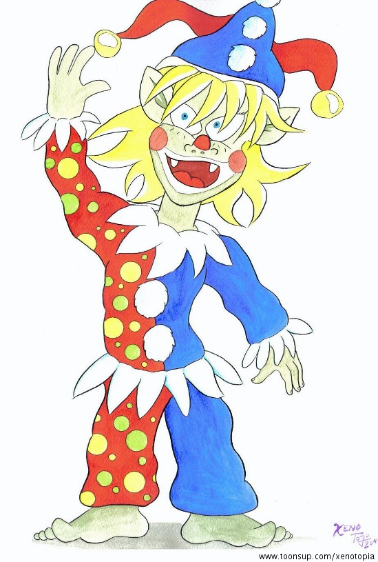 Illustration: Pixy feiert! 1