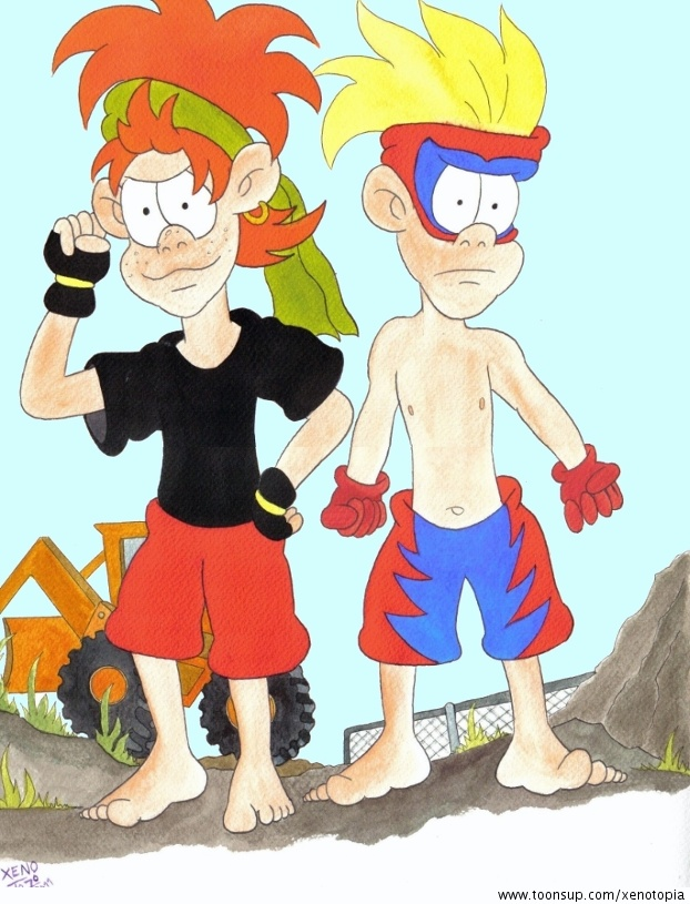 Illustration: Fight! Patrick vs Dexter 1 1