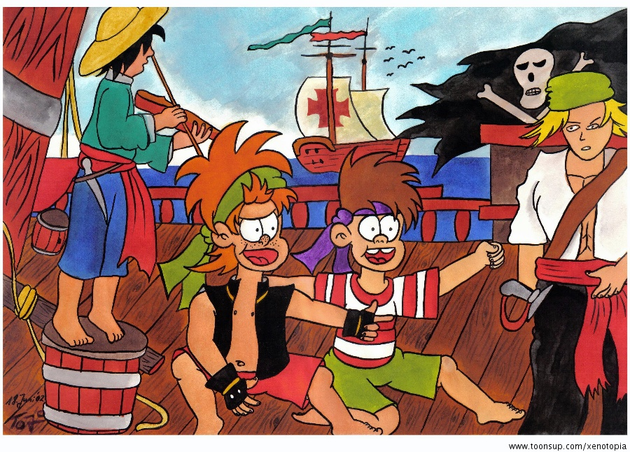 Illustration: Piraten Fete 1