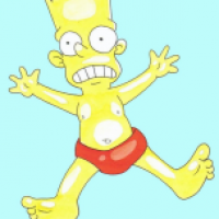 Bart Simpson on your screen!