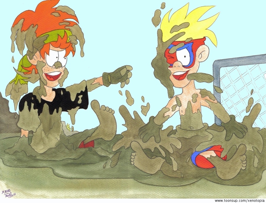 Cartoon: Fight! Dexter vs Patrick 3 1
