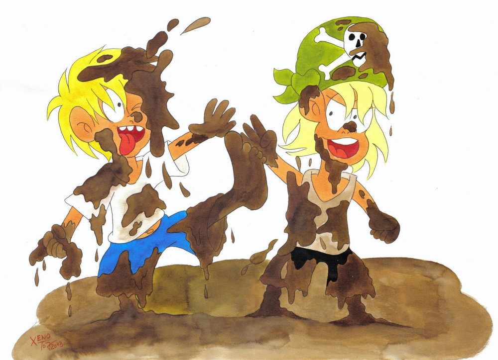Cartoon: Schlammschlacht! (1) 1