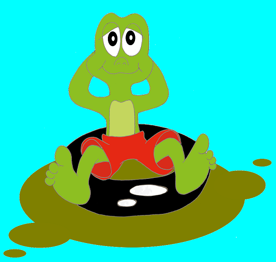Concept Art / Character Design: Matschfrosch - MudLake 1