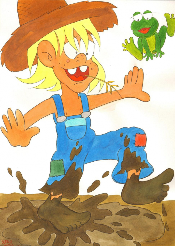 Cartoon: Matsch Patsch! 1