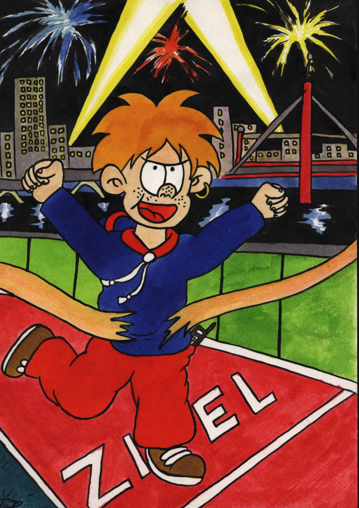 Comic: Happy New Year! - Der Jahrhundert-Sprint 9