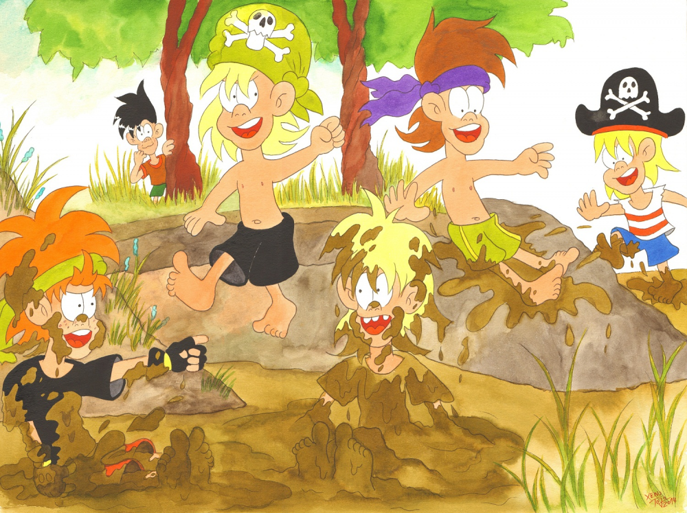 Illustration: Matschpiraten 1 1
