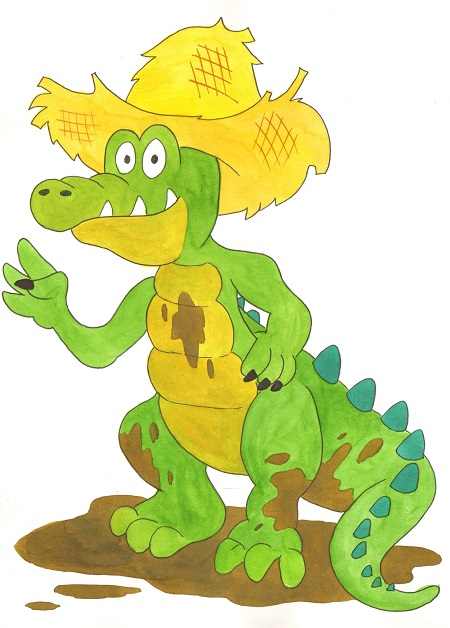 Concept Art / Character Design: Krokodil und Alien 2