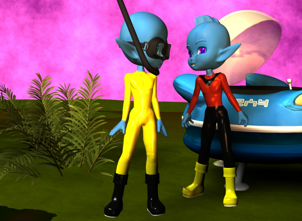 Comic: Mission auf Planet Pano (1) 1