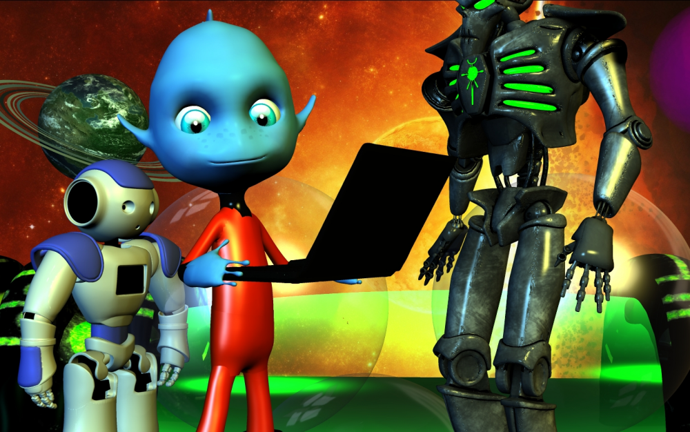 Comic: Kip, der Cybernetic Student 4