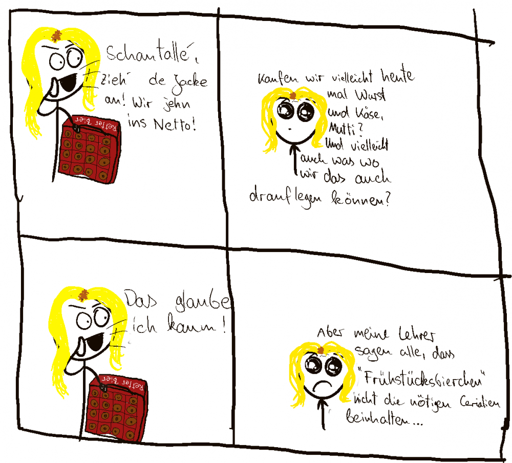 Comic: Einkaufen gehen 1