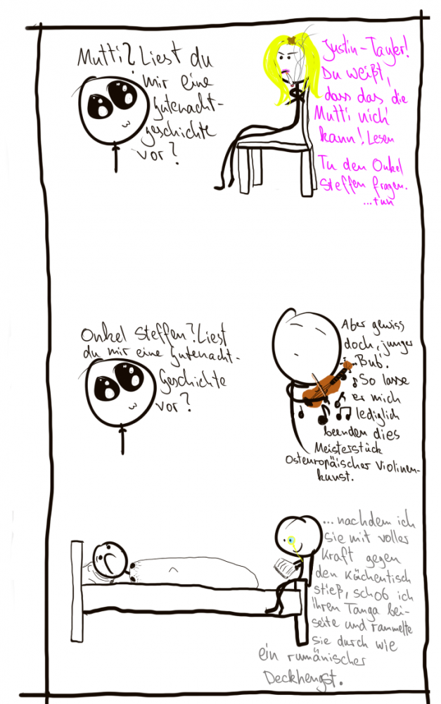 Comic: Gutenachtgeschichte 1