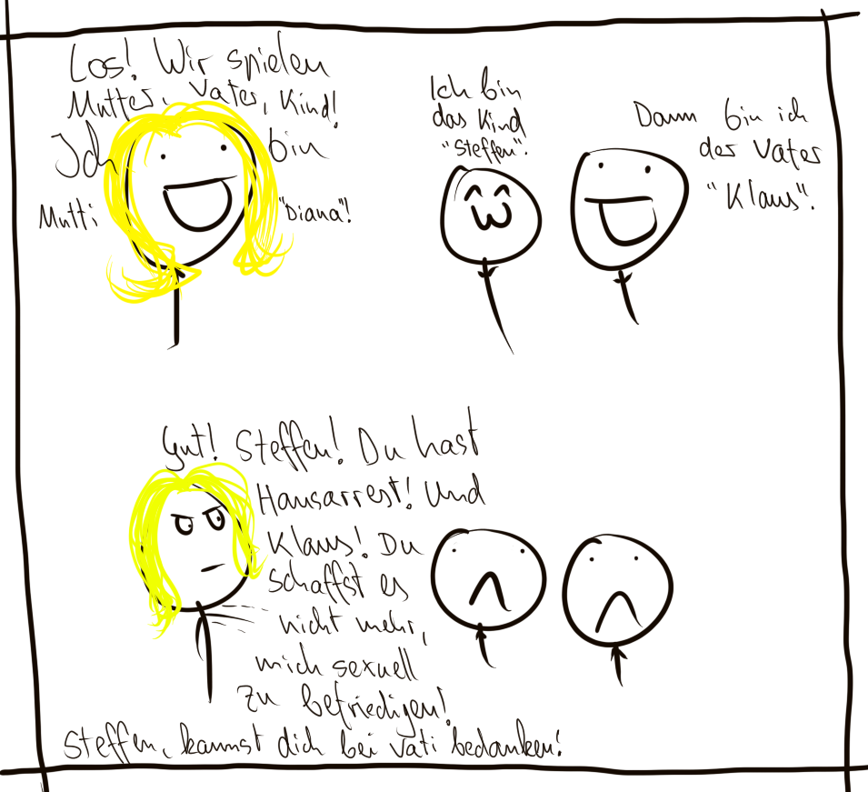 Comic: Kinderspiel 1