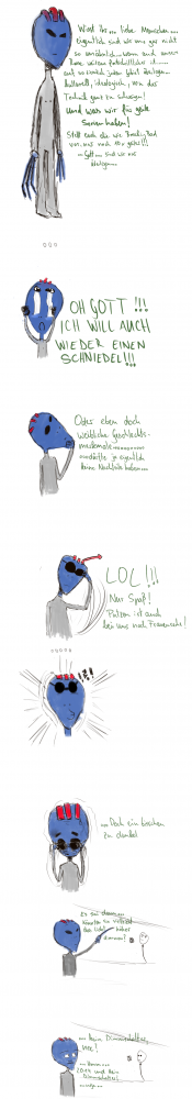 Comic: Alien Überlegenheit 1