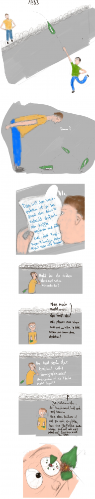 Comic: Flaschenpost 1