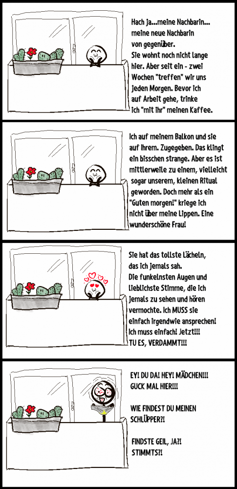 Comic: Neue Nachbarin 1