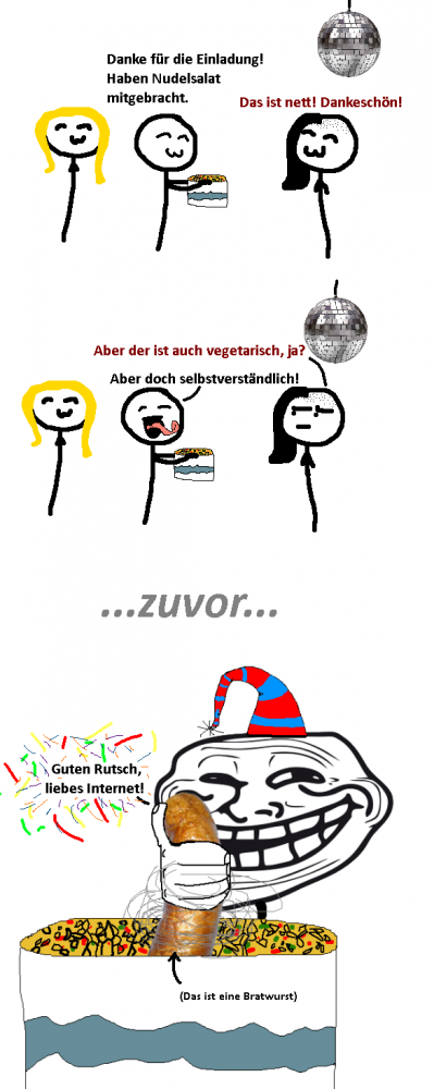 Comic: Silvestergrüße 1