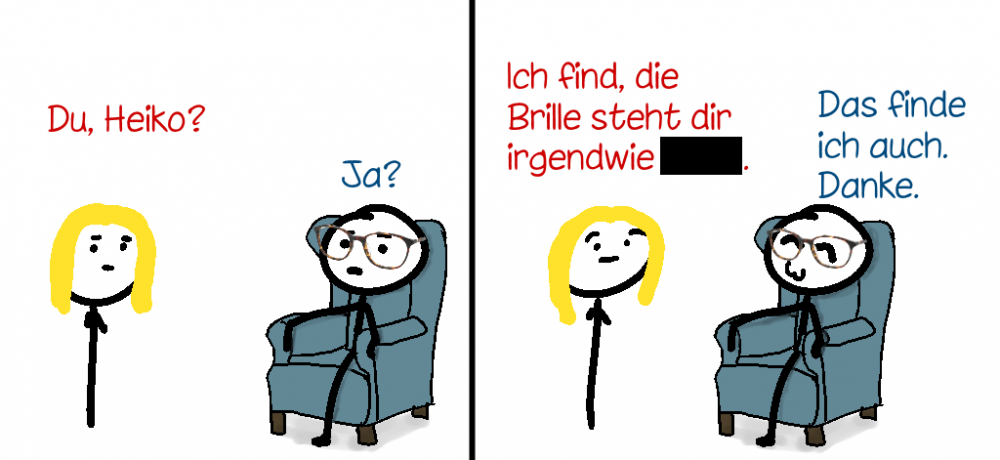 Comic: Heiko Maas´ Brille 1