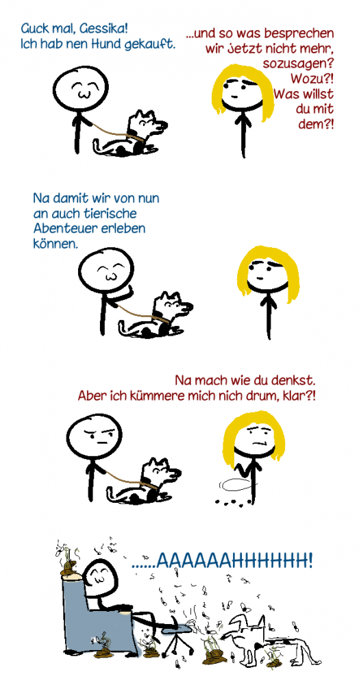 Comic: Hund gekauft 1