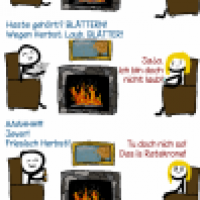 Verregneter Herbstabend