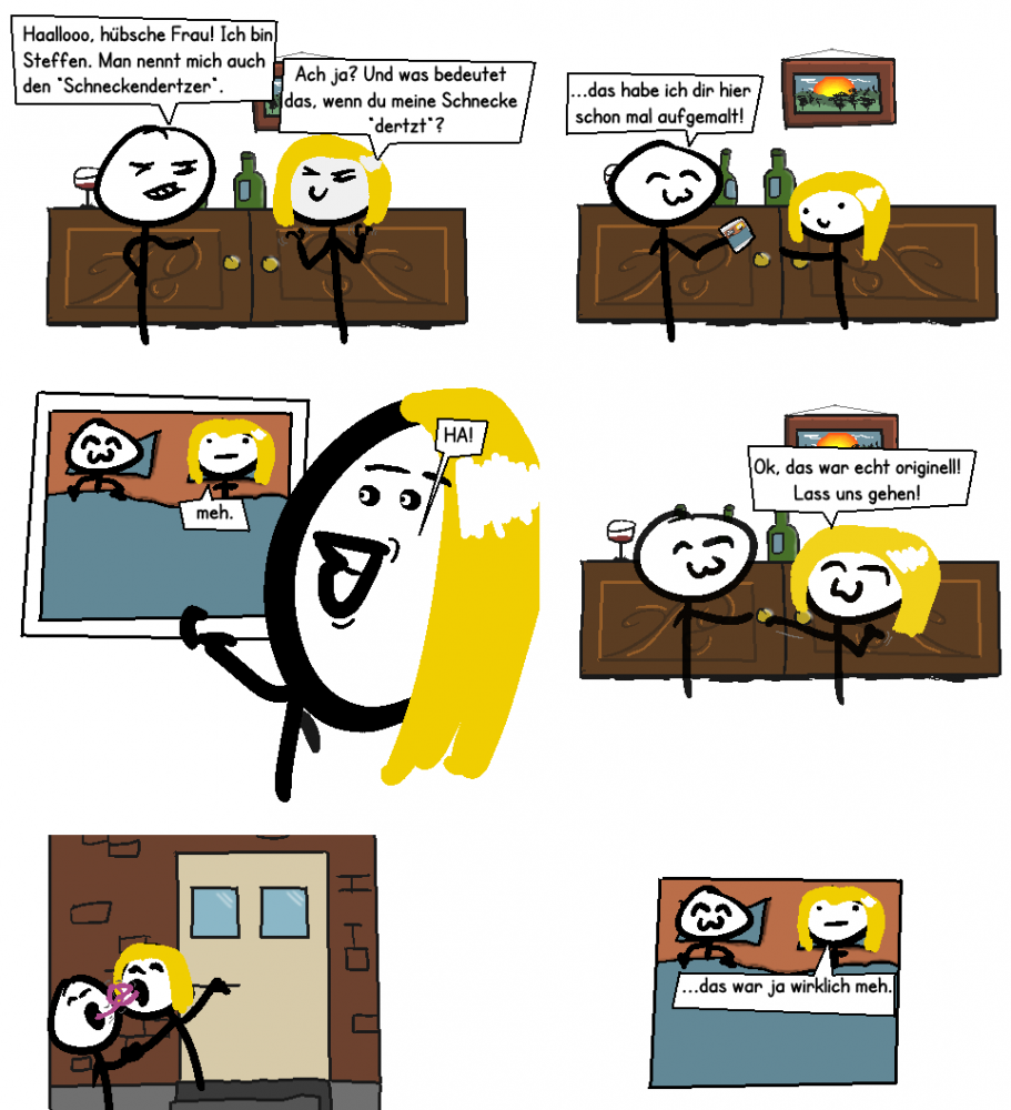Comic: Steffen der Schneckendertzer 1