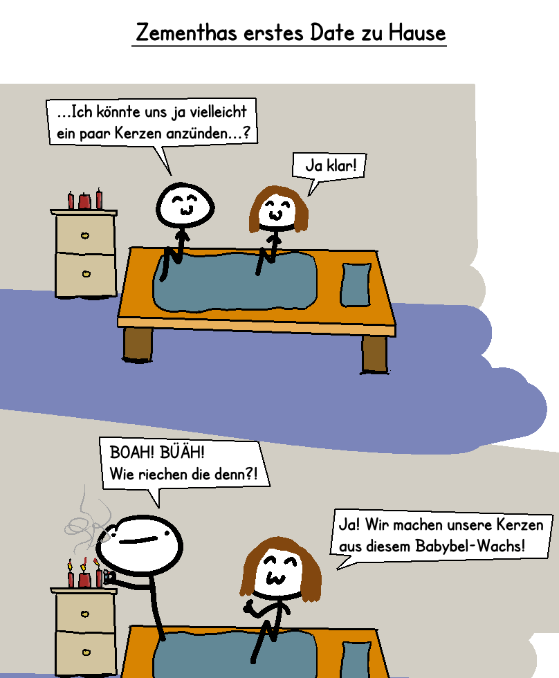 Comic: Zementhas erstes Date zu Hause 1