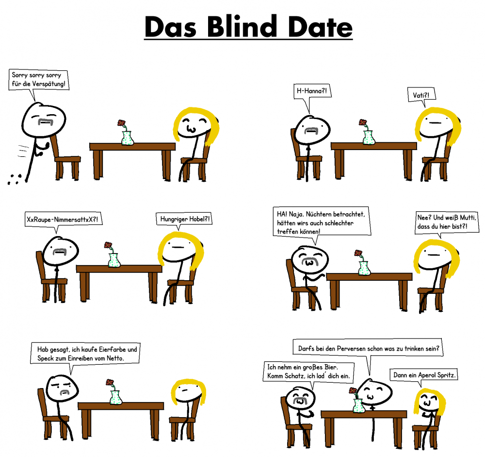 Comic: Das Blind Date zu Ostern 1