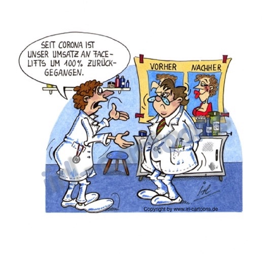 Cartoon: Umsatzeinbußen 1