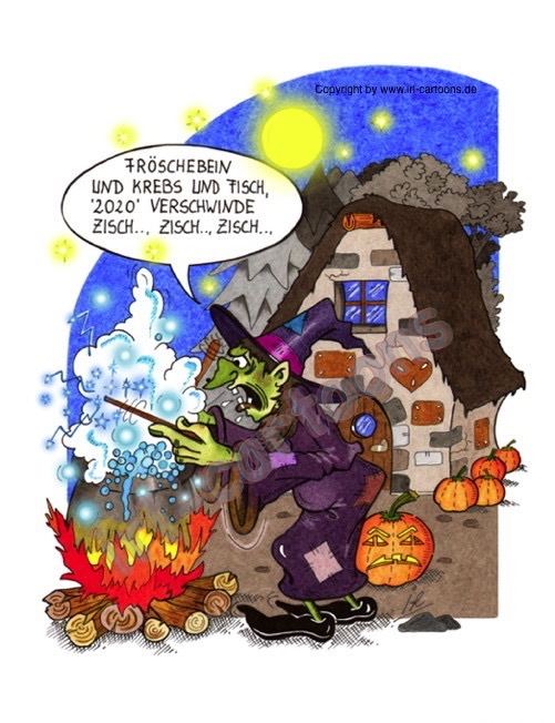 Cartoon: Hexerei 1